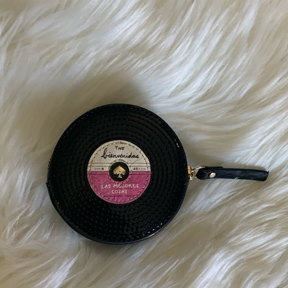 EUC Kate Spade Record Coin Pouch